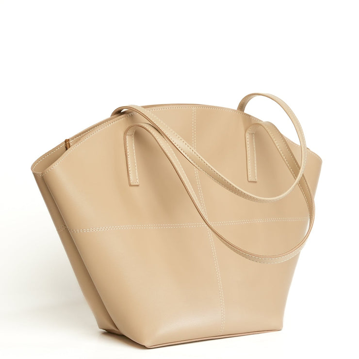 TOTE SHOULDER BEIGE